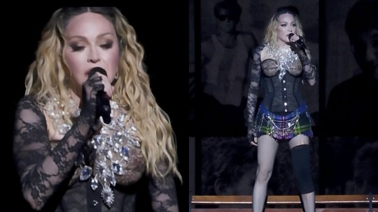Saiba motivo de Madonna usar joelheira em show histórico no Rio de Janeiro