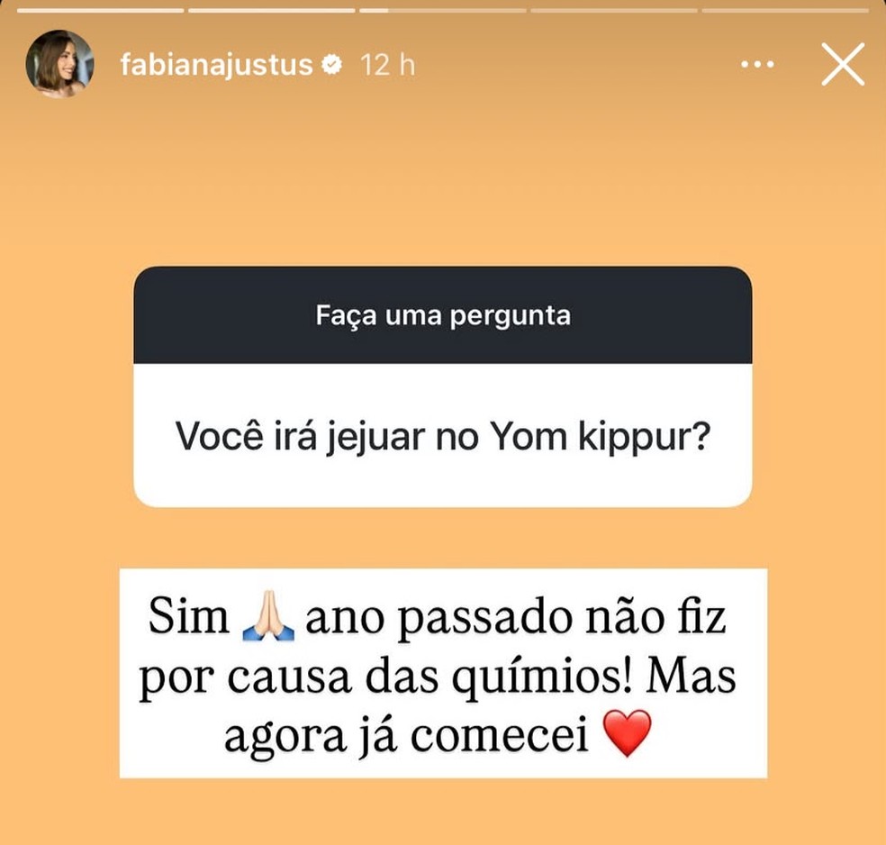 Post de Fabiana Justus — Foto: Reprodução | Instagram