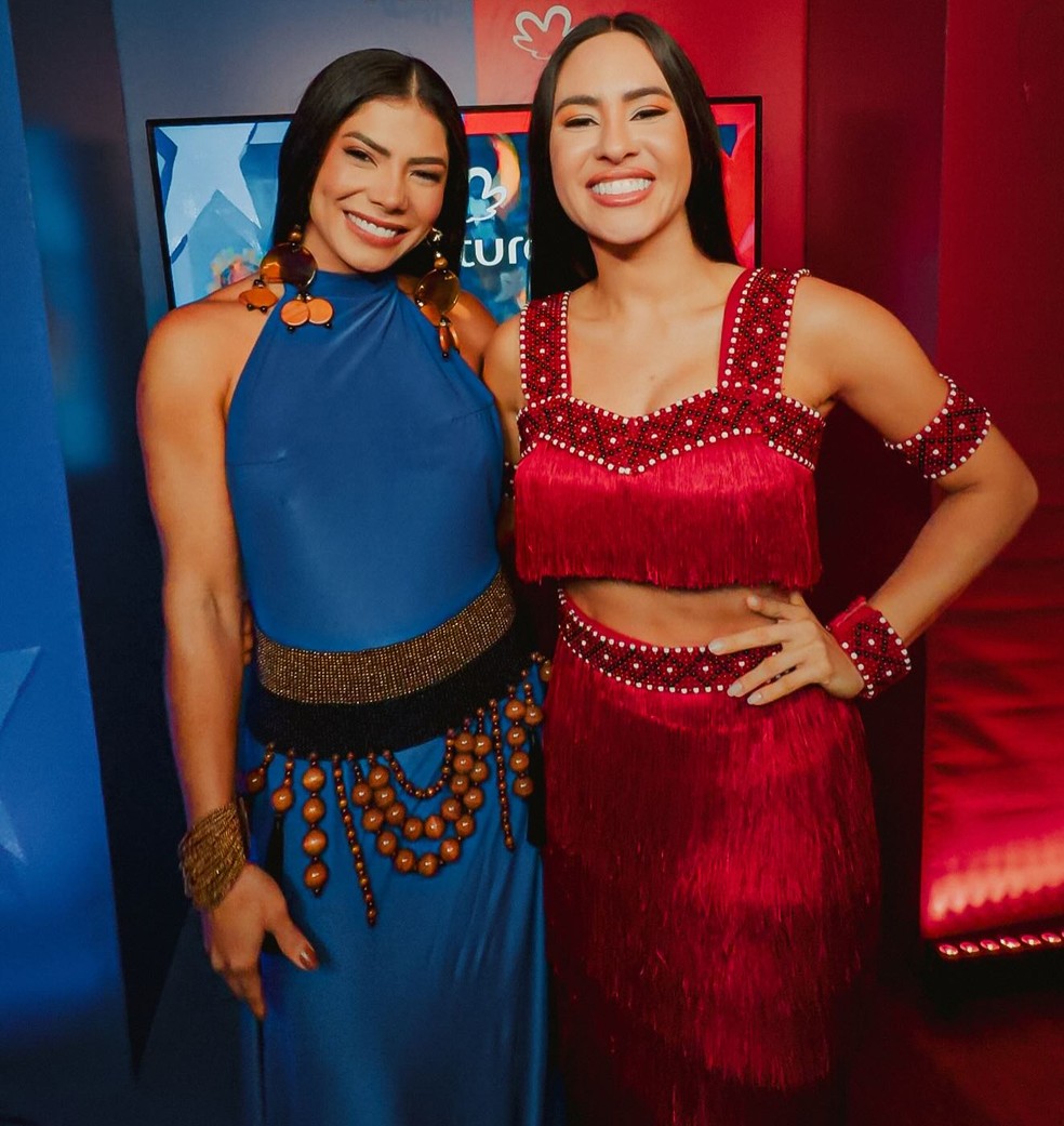 Marciele Albuquerque e Isabelle Nogueira &mdash; Foto: Instagram | @naturabroficial