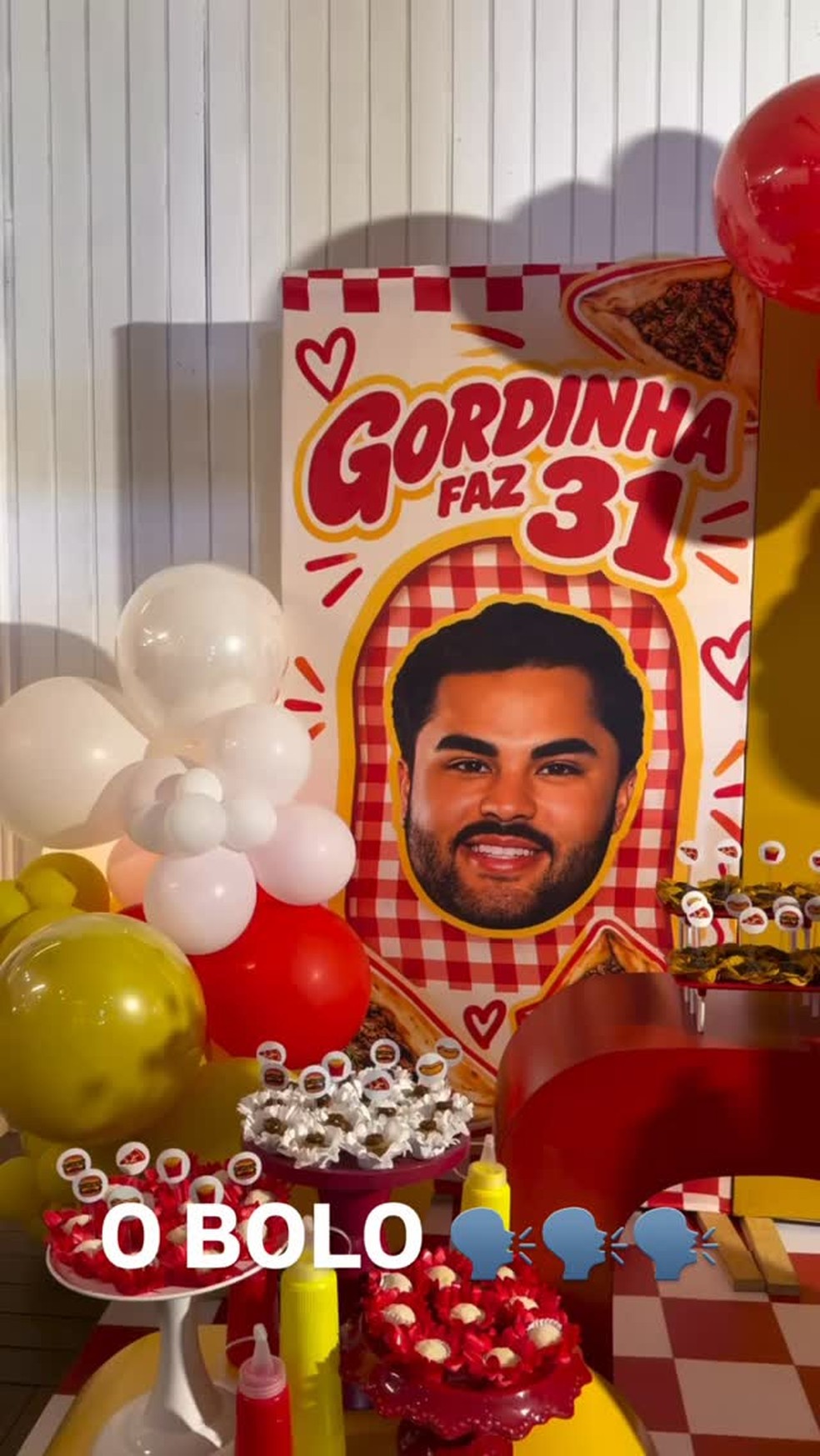 Lucas Gudez celebrou aniversário com famosos — Foto: Reprodução/Instagram