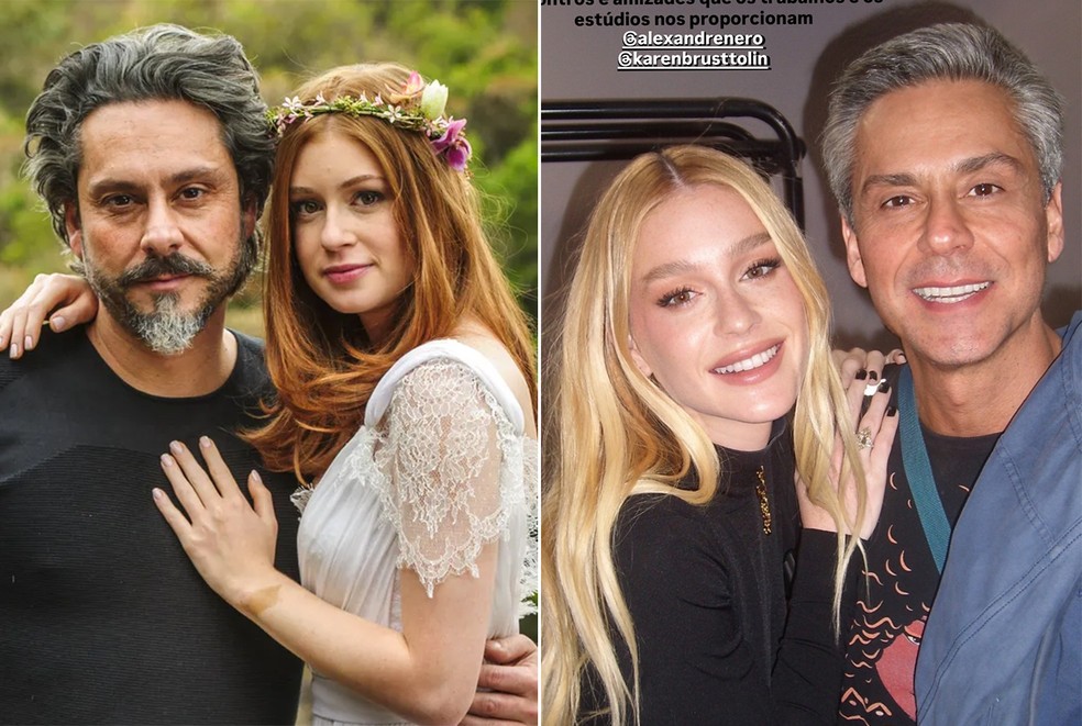 Marina Ruy Barbosa reencontra Alexandre Nero, seu par romântico em ...