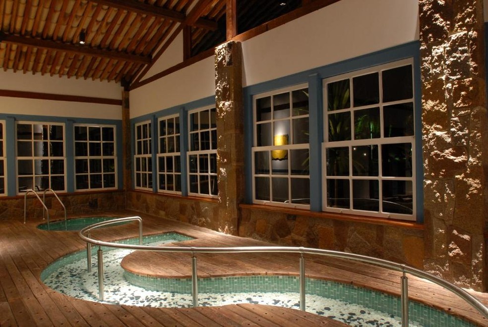Hotel luxuoso no campo marca a renovação de votos de Maira Cardi e Thiago Nigro — Foto: Reprodução