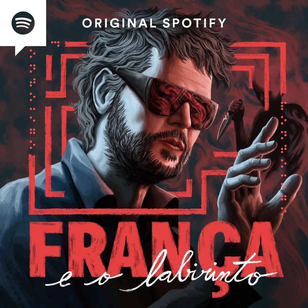 Selton Mello é o protagonista da audiossérie 'França e o Labirinto' — Foto: Divulgação/Spotify