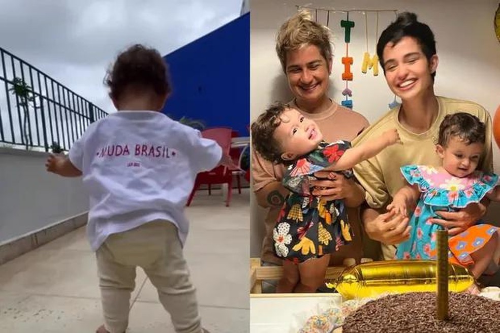 Nanda Costa se derrete ao mostrar os primeiros passos da filha (Foto: Reprodução/ Instagram) — Foto: Quem