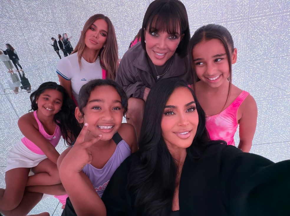 Kim Kardashian no Japão — Foto: Reprodução/Instagram