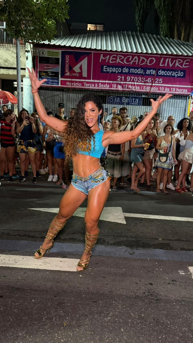 Monique Rizzeto, musa da Vila Isabel, sobre preparação para Carnaval ...