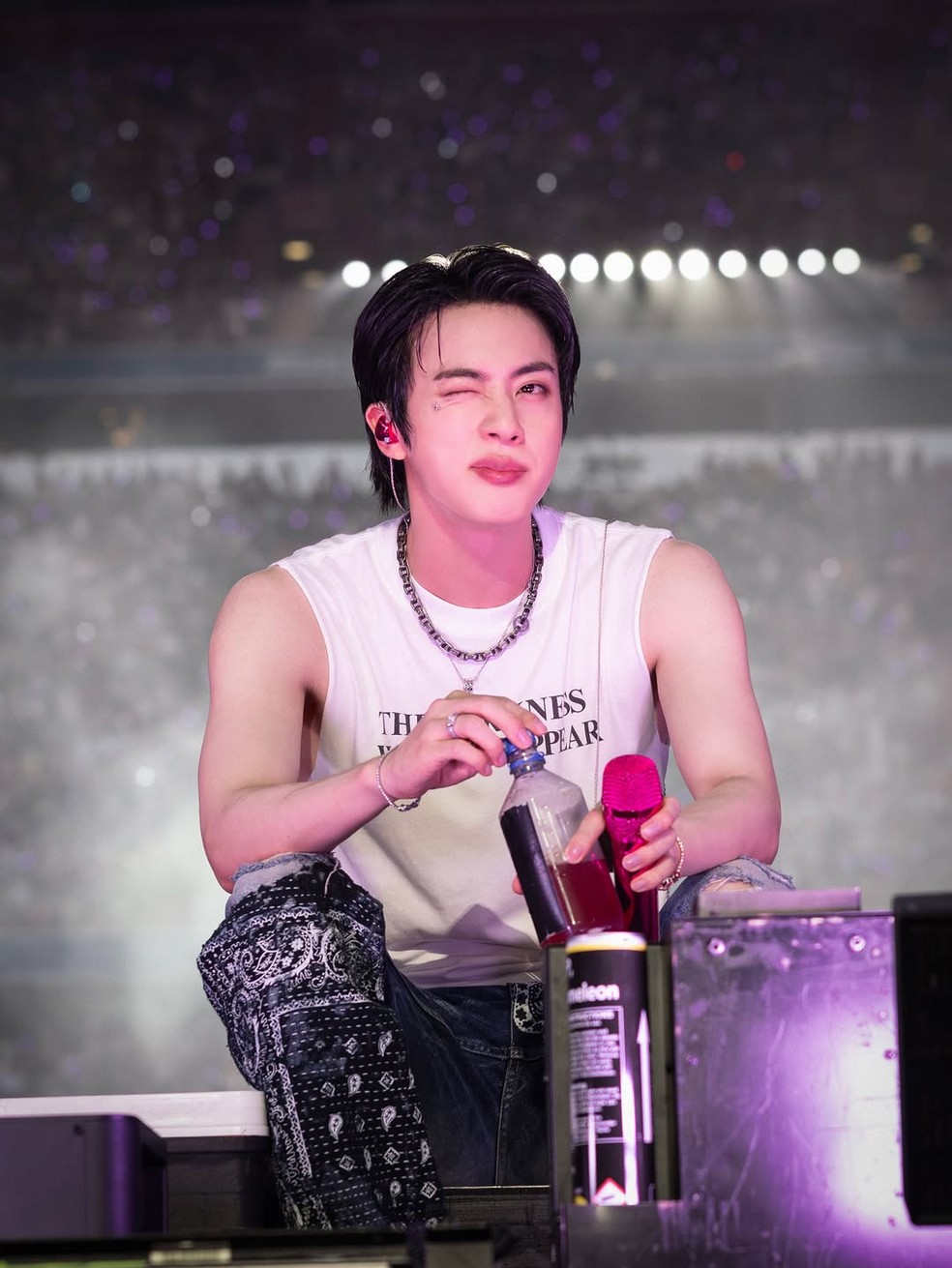Jin do BTS — Foto: Reprodução/Instagram