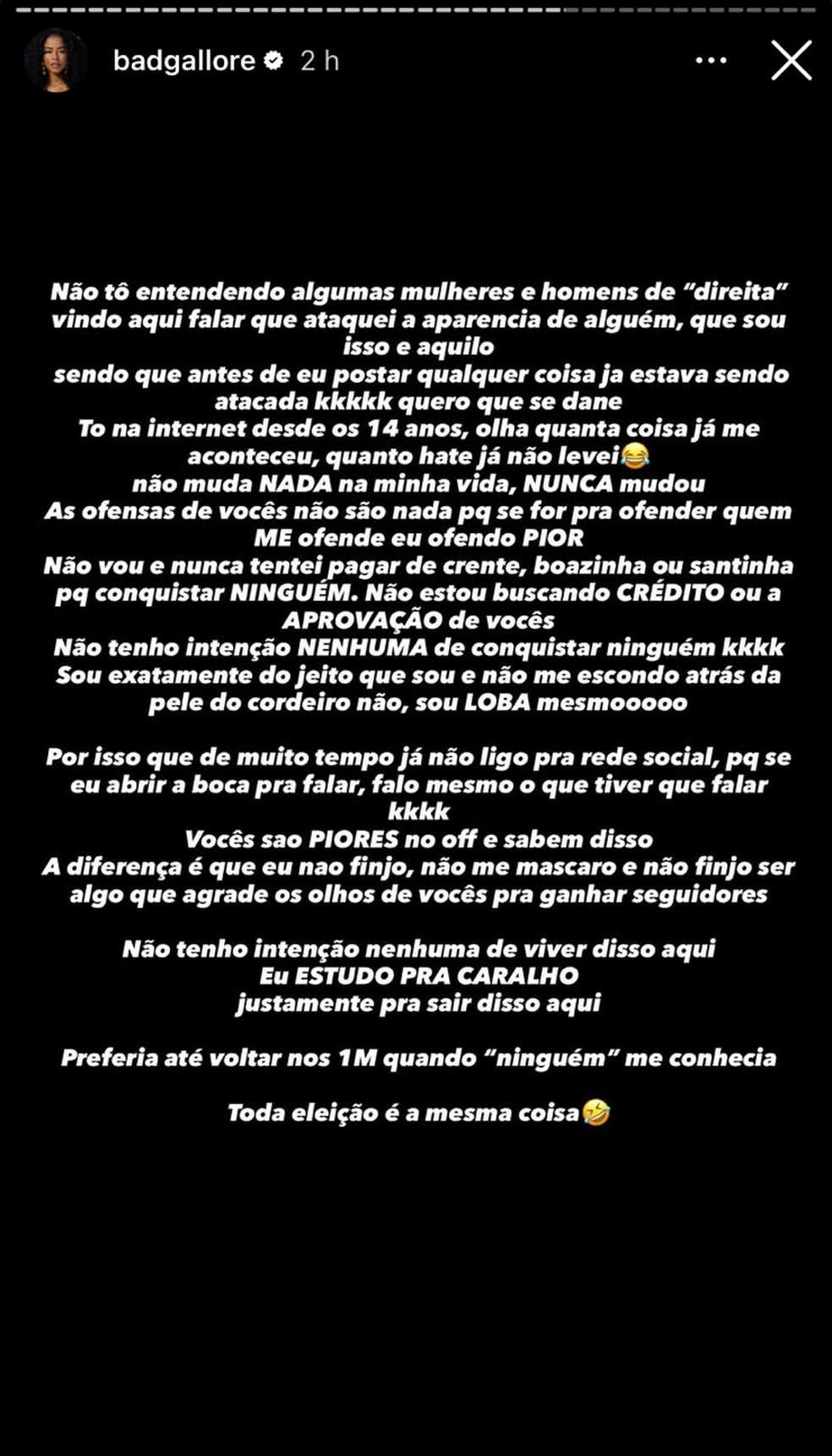 Post de Lorena Maria — Foto: Reprodução | Instagram