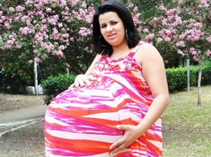 Maria Verônica Aparecida Santos, a Grávida de Taubaté, retorna às redes — Foto: Reprodução