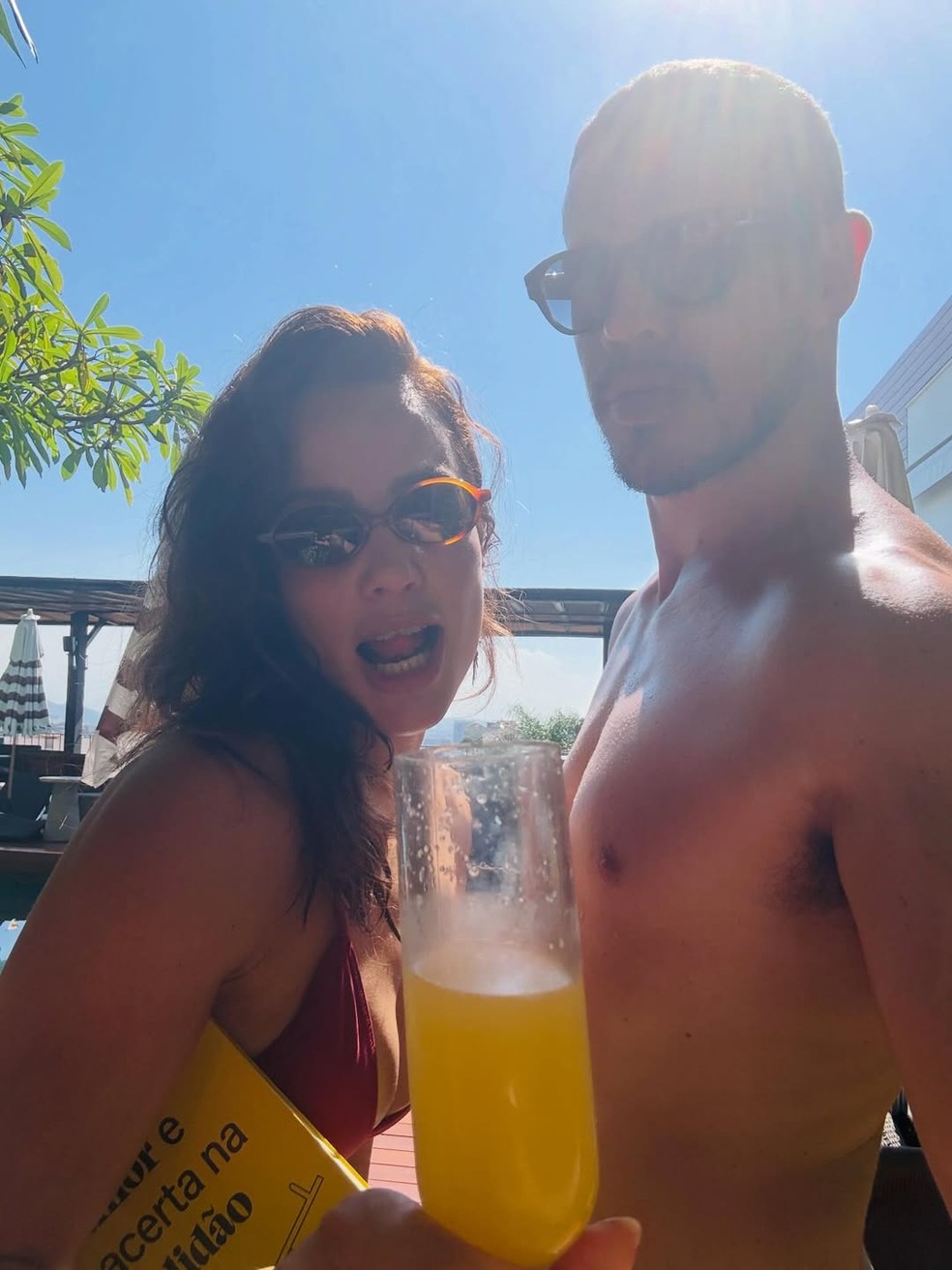 José Loreto abre álbum de fotos com Fernanda Marques — Foto: Repodução/Instagram