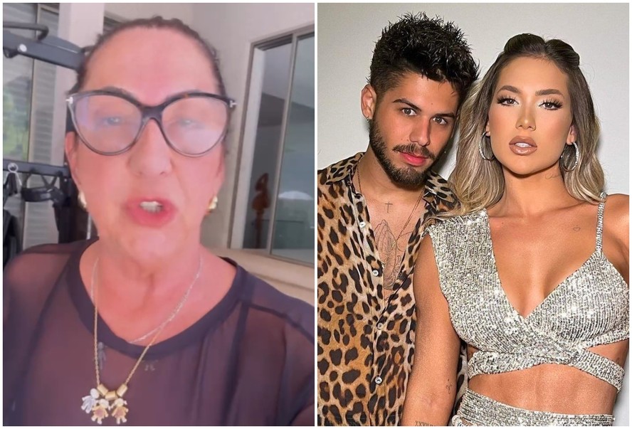 Mãe de Virginia Fonseca explica curtidas em posts defendendo Zé Felipe e  criticando a filha