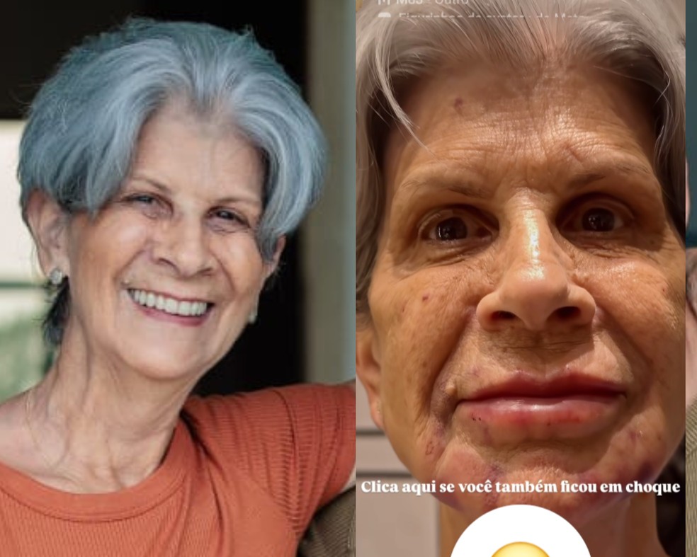 Mãe de Julio Rocha — Foto: Reprodução/Instagram