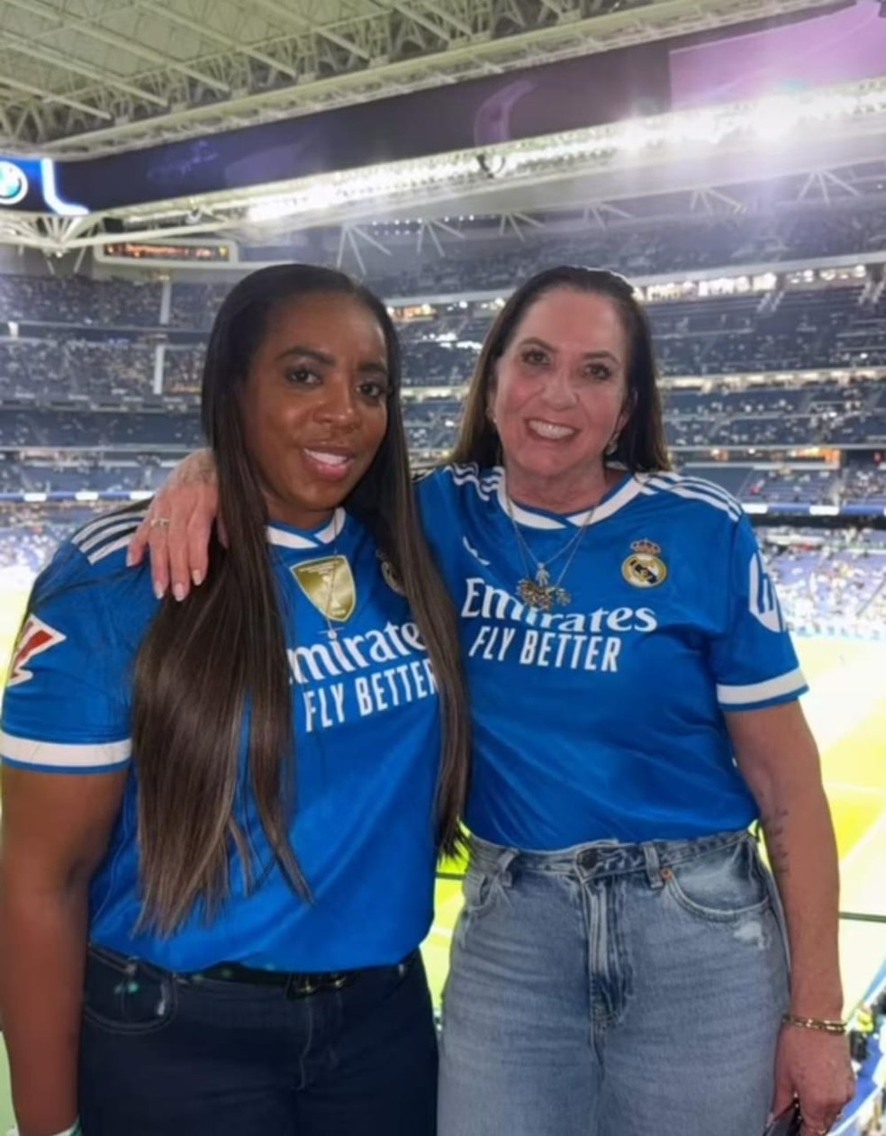 Fernanda Cristina e Margareth Serrão — Foto: Reprodução/Instagram