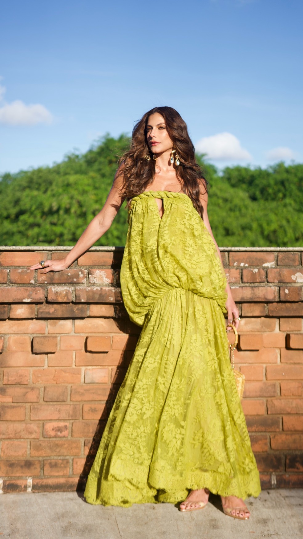 Mari Gonzalez pronta para o segundo casamento de Juliette e Kaique Cerveny — Foto: Reprodução/Instagram