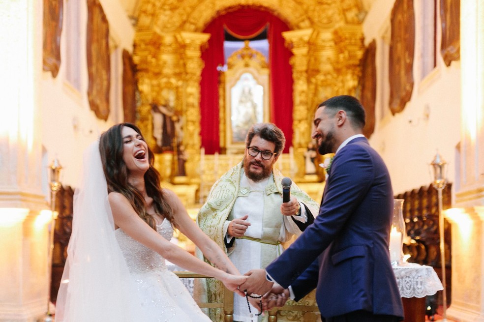 Casamento de Thaila Ayala e Renato Góes — Foto: Reprodução/Instagram