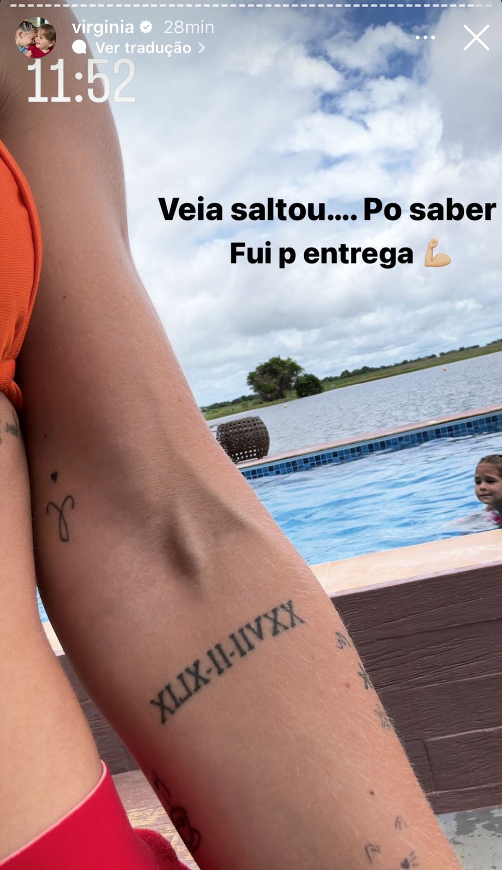 Virginia mostra veia saltada e barriga trincada pós-treino: 'Fui para ...