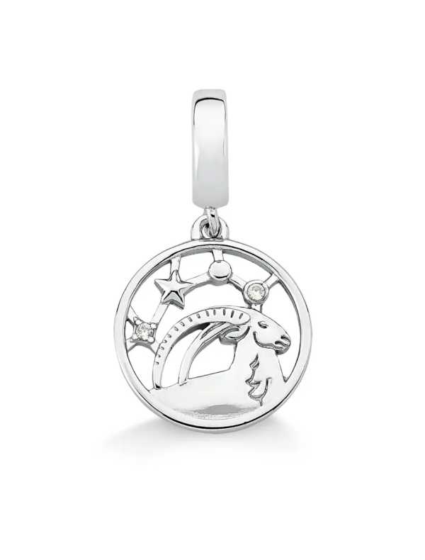Charm Capricórnio Cravejado