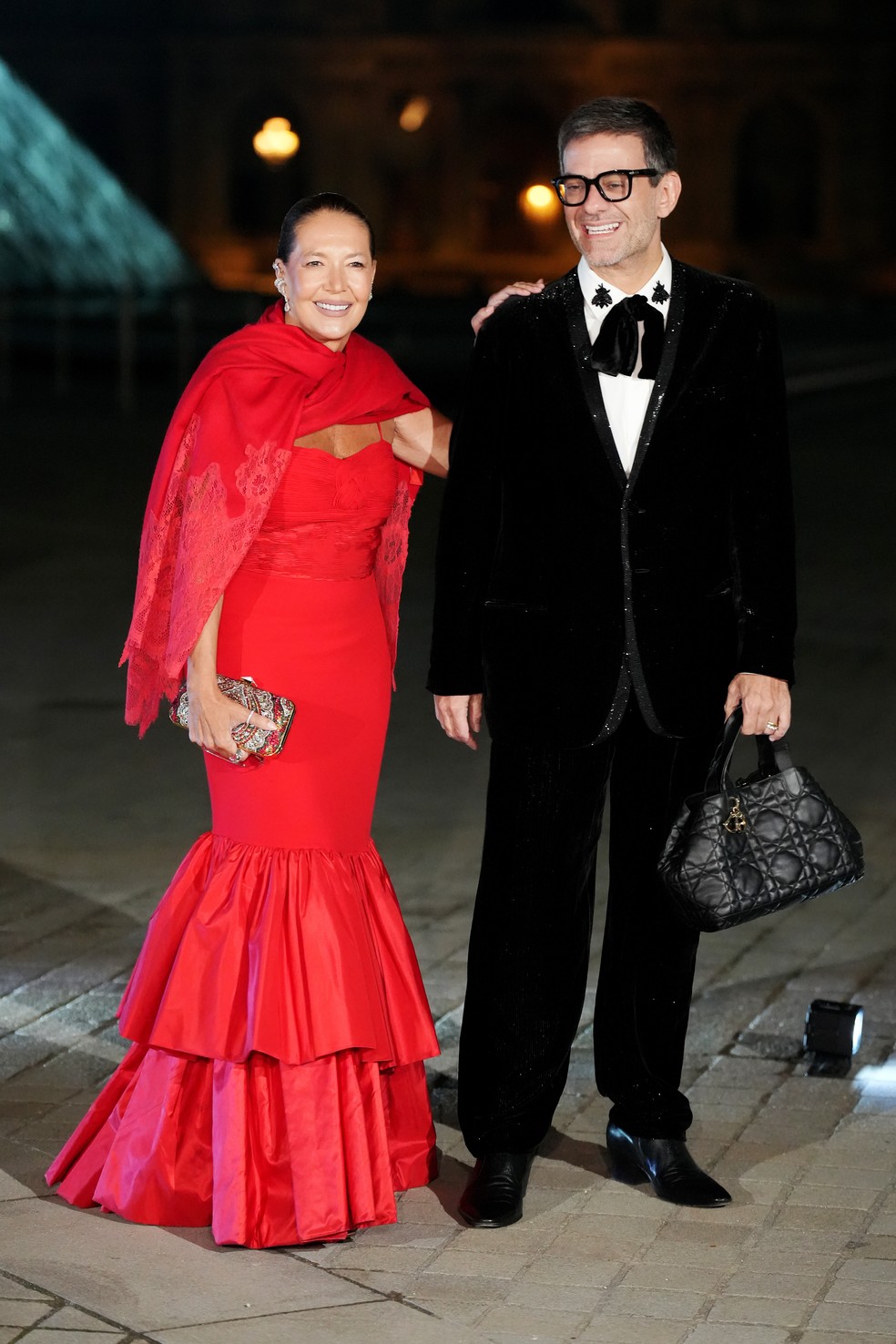 Donata Meirelles e Bruno Astuto — Foto: Getty Images