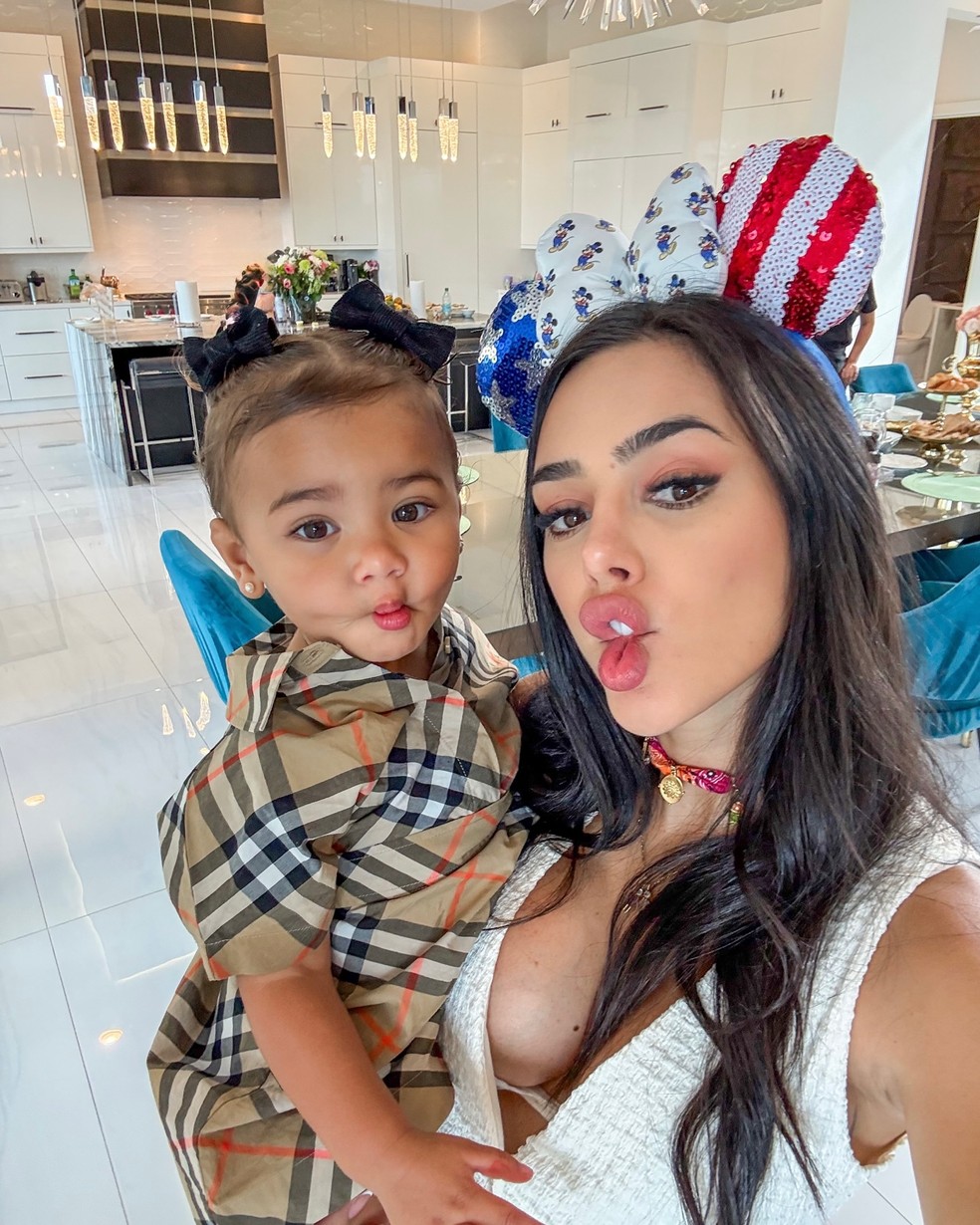 Bruna Biancardi e Mavie — Foto: Reprodução/Instagram