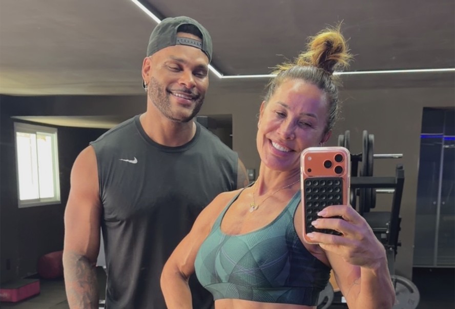 Tony Salles e Scheila Carvalho