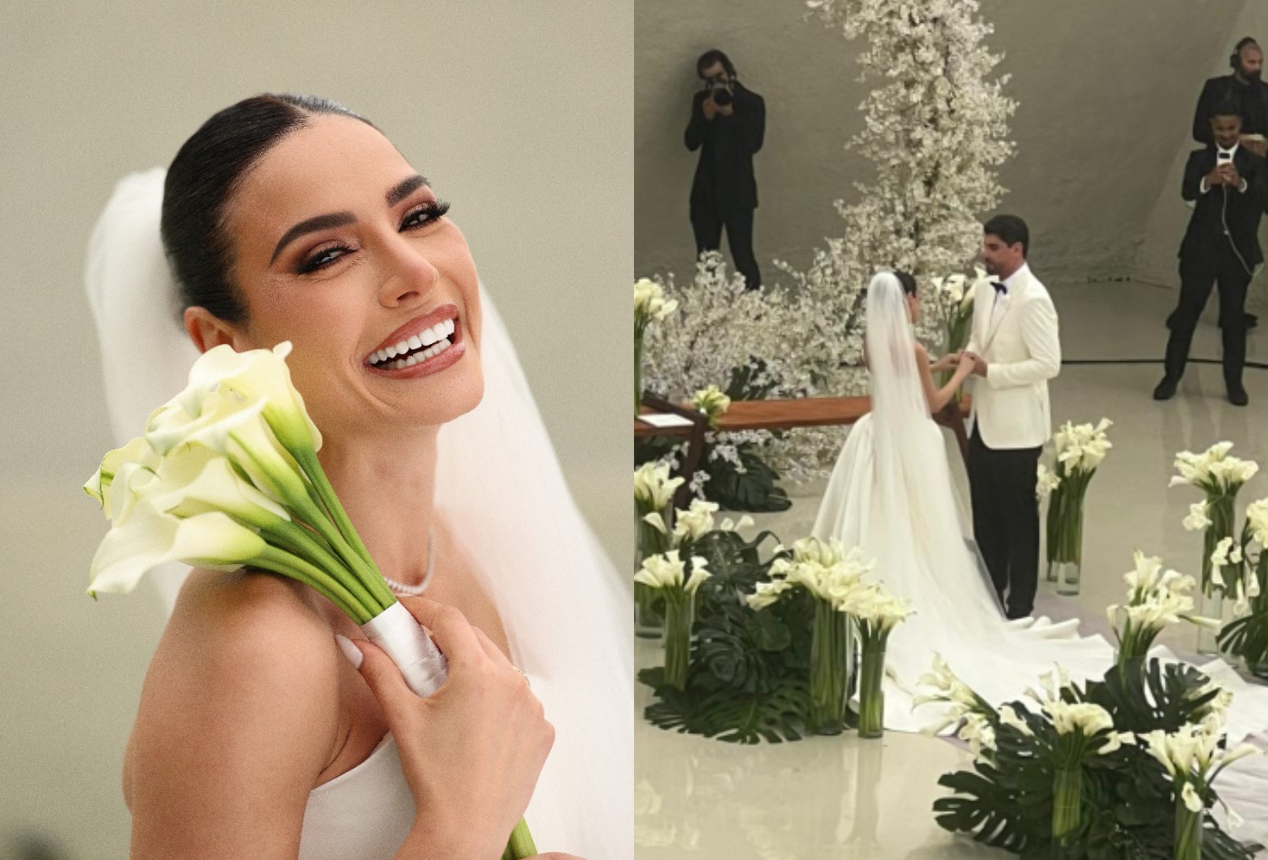 Miss Brasil Julia Gama se casa em Trancoso com vestido 'de corset infinito' e orquestra de 27 músicos - QTU Questões do Universo