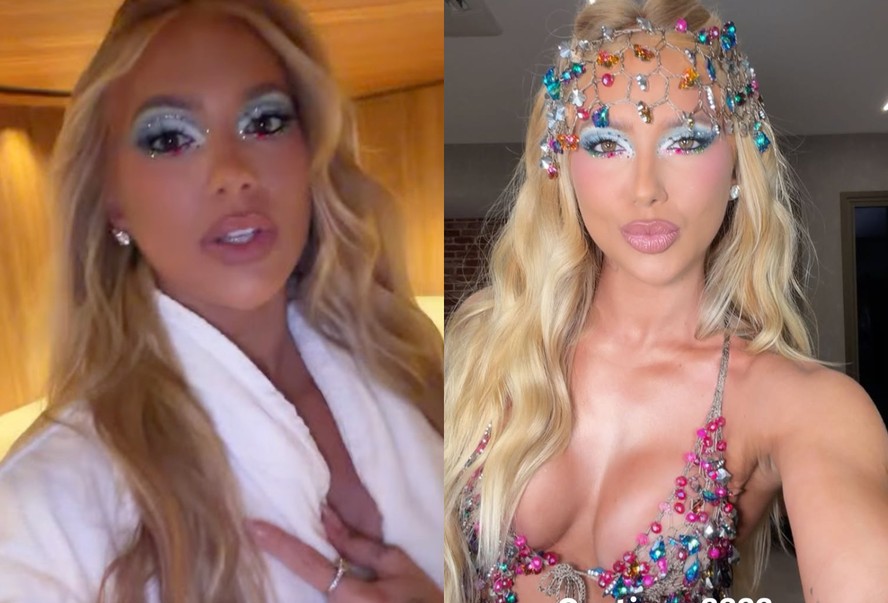 Virginia Fonseca passa perrengue em baile de carnaval