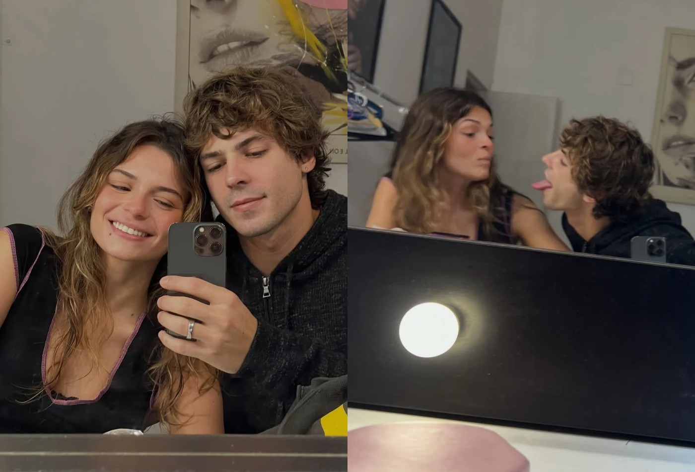 Irmã de Bruna Marquezine, Luana Marquezine aparece em momento fofo com o namorado; fotos