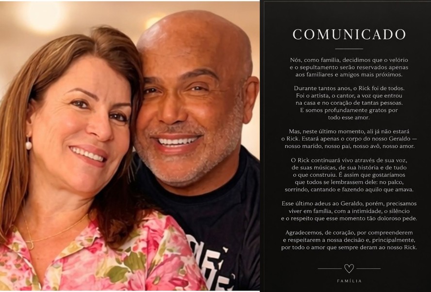 Geralda Helena traz novos detalhes sobre velório de Rick