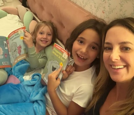 Ticiane Pinheiro recebe filha do ex-marido, Roberto Justus, em noite do ...