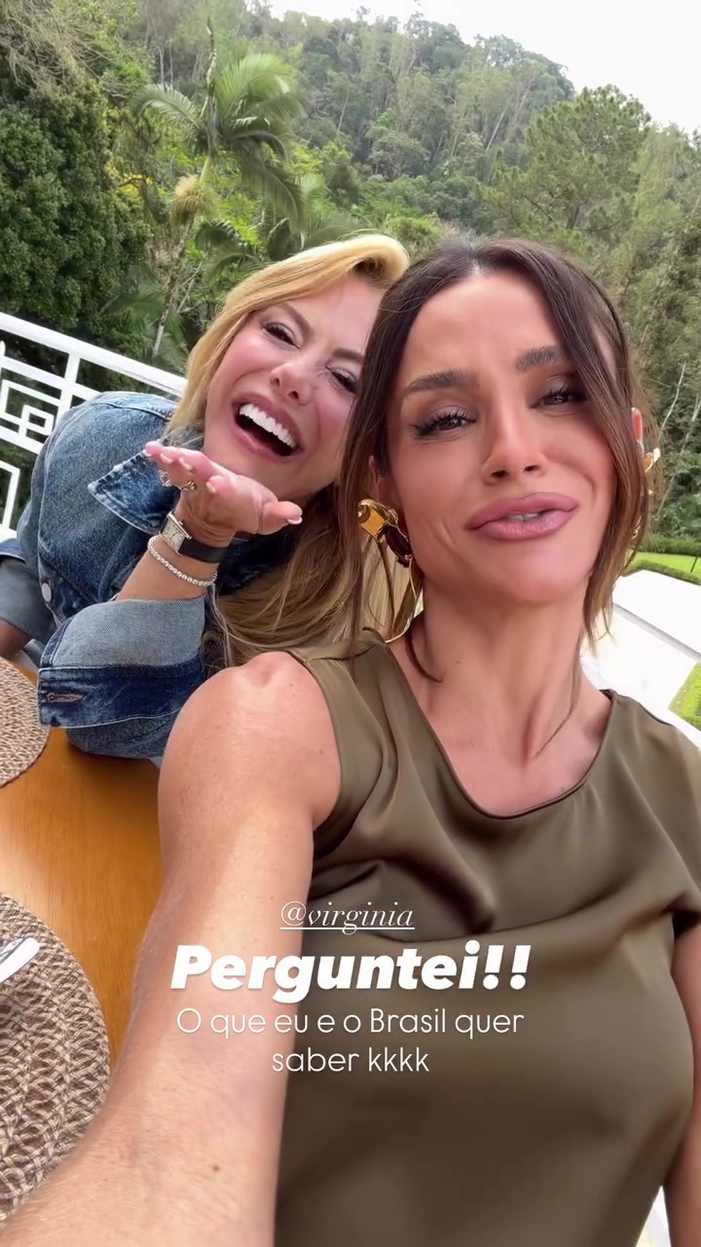 Poliana Rocha responde se acha que Virginia Fonseca e Zé Felipe reatam o casamento — Foto: Reprodução/Instagram