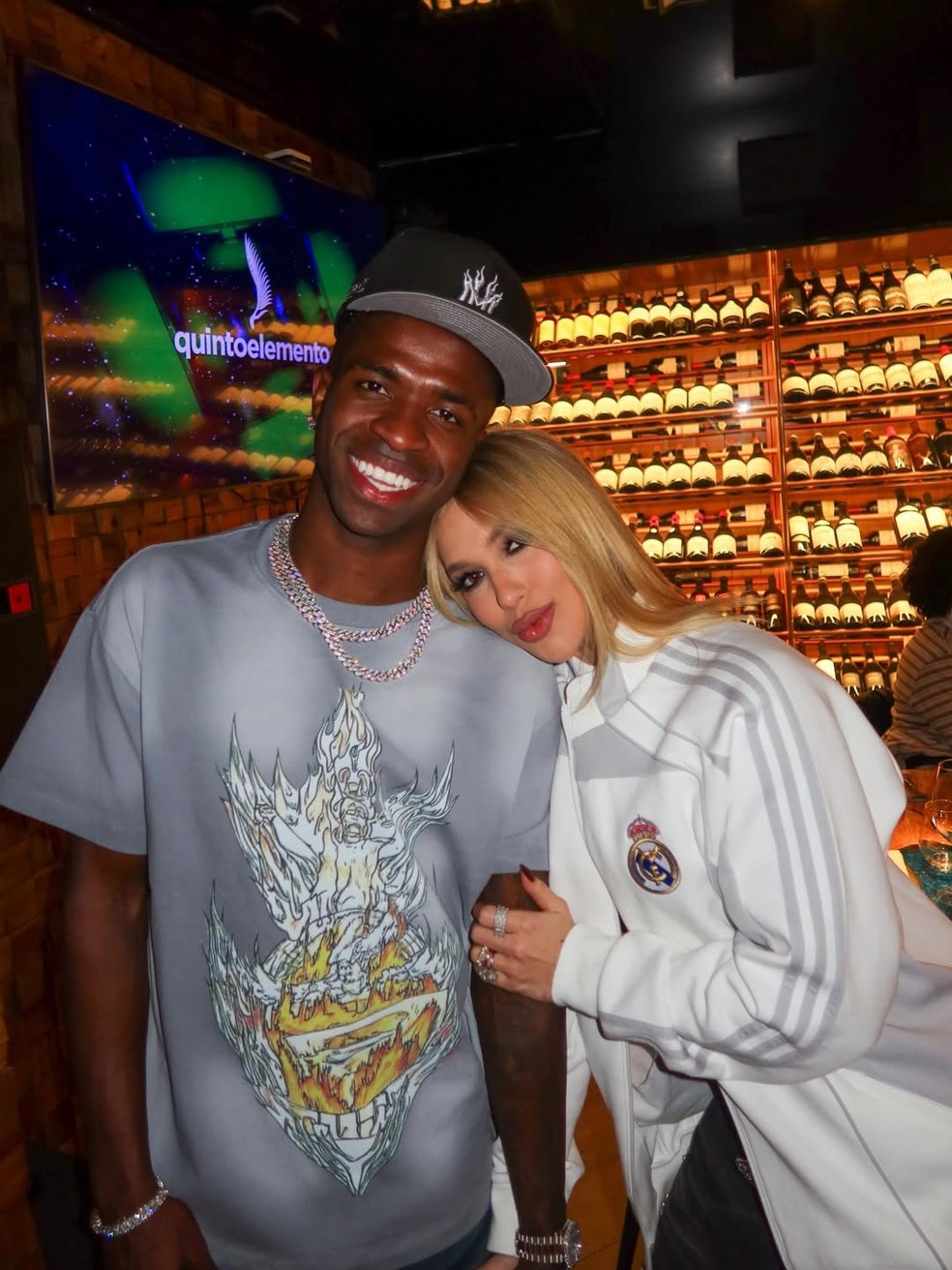 Vini Jr e Virginia Fonseca — Foto: Reprodução/Instagram