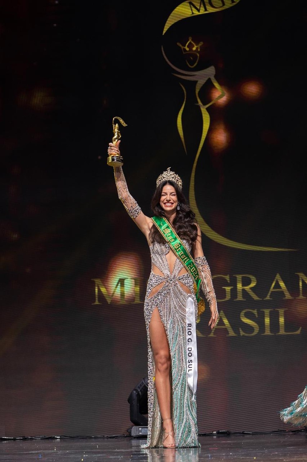 Talita Hartmann vence o Miss Grand Brasil 2024 — Foto: Fábio Nunes/Divulgação