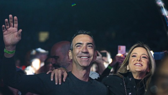Famosos vão a show de Ivete Sangalo com Rod Stewart em São Paulo