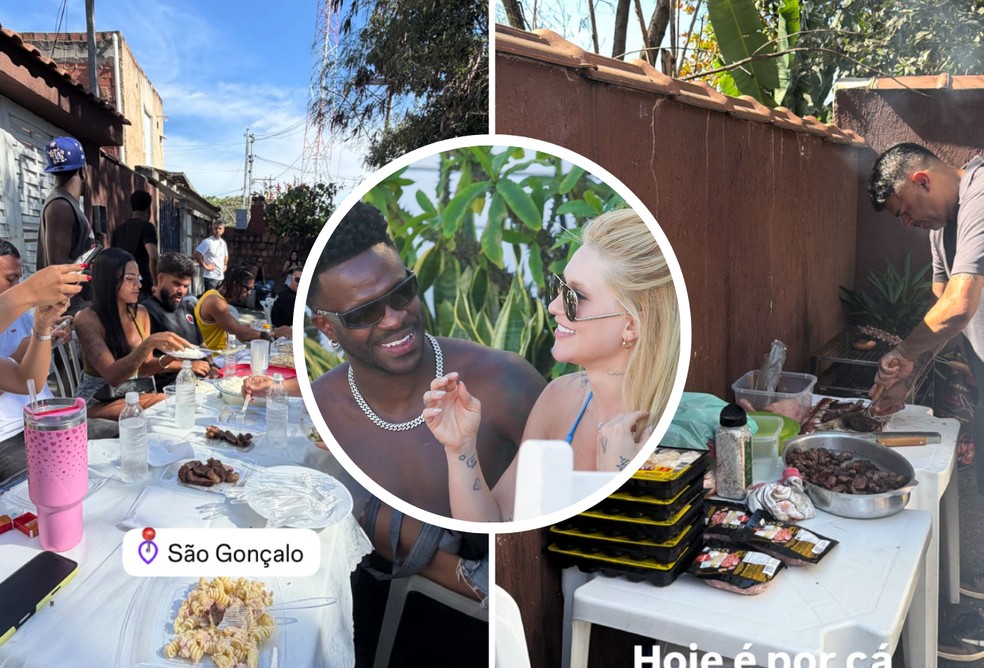 Vini Jr e Virginia — Foto: Reprodução/Instagram e Dilson Silva