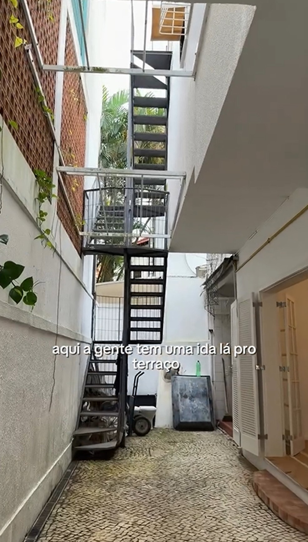 Letícia Spiller começou obras em nova casa — Foto: Reprodução/Instagram