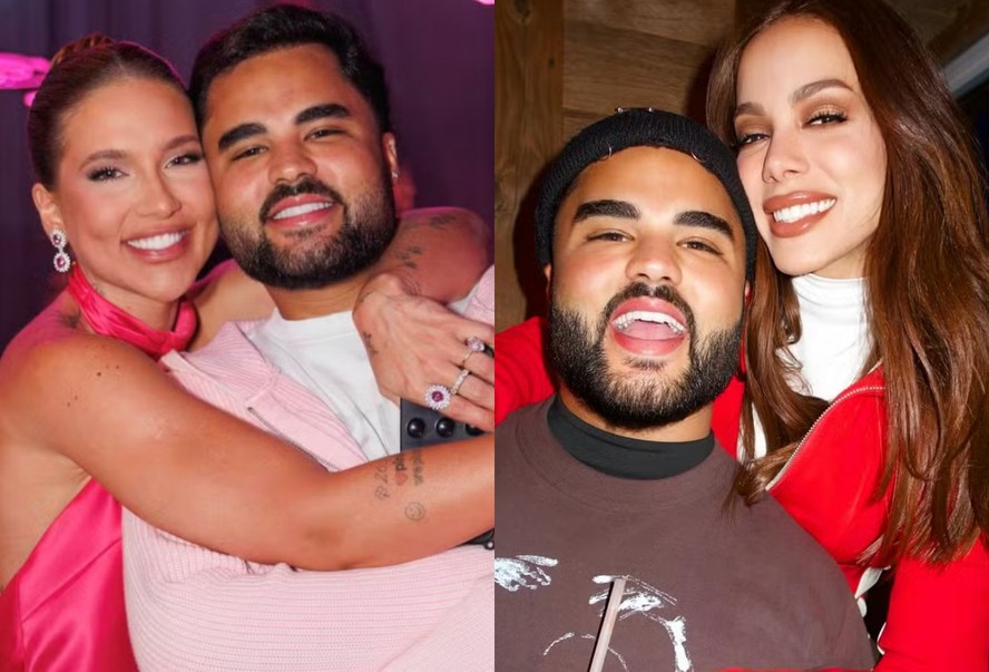 Lucas Guedez comenta substituição de Virginia Fonseca por Anitta no posto de Rainha de Bateria da Grande Rio