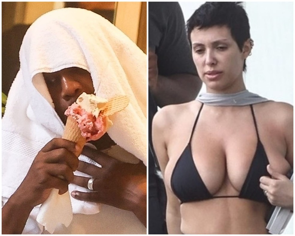 Kanye West e sua mulher Bianca Censori — Foto: The Grosby Group