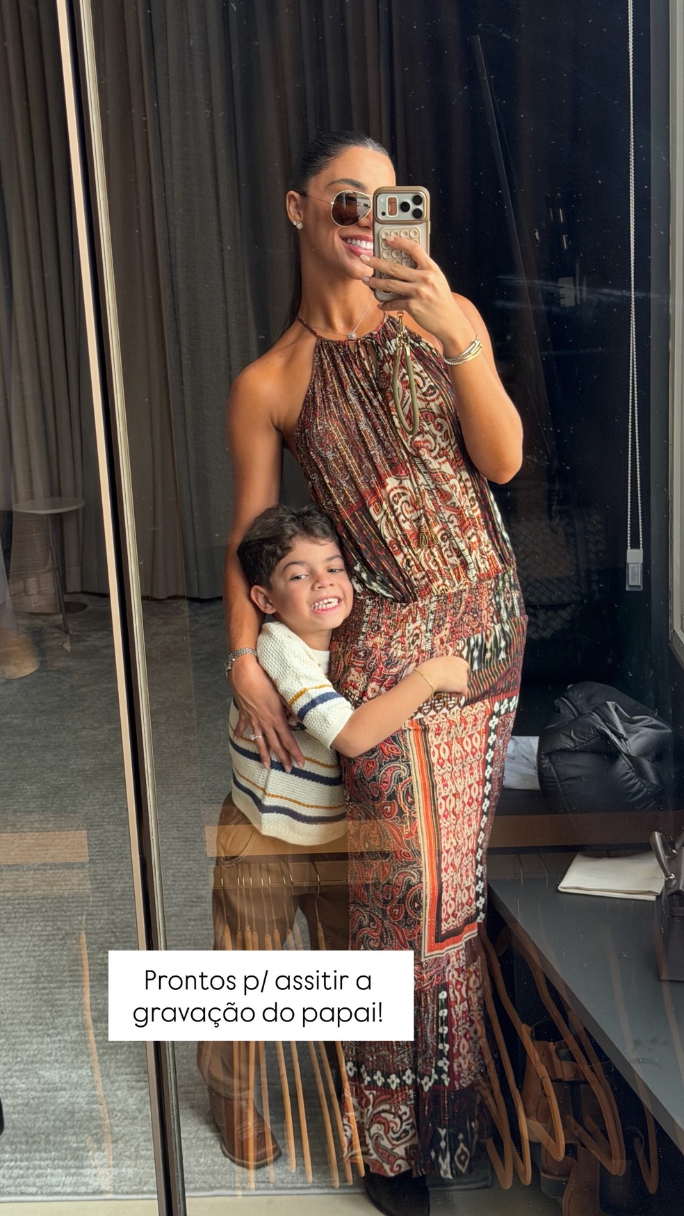 Gabriela Versiani é madrasta de Léo, filho de Murilo Huff — Foto: Reprodução/Instagram