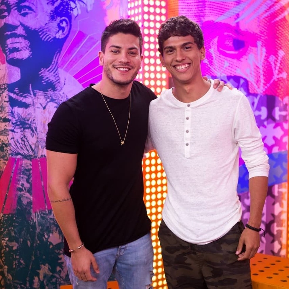 Arthur e Ruan são irmãos — Foto: reprodução / instagram