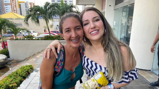 Fã viaja 84 km para conhecer ex-BBB Amanda Meirelles no Maranhão: 'Ela é real'