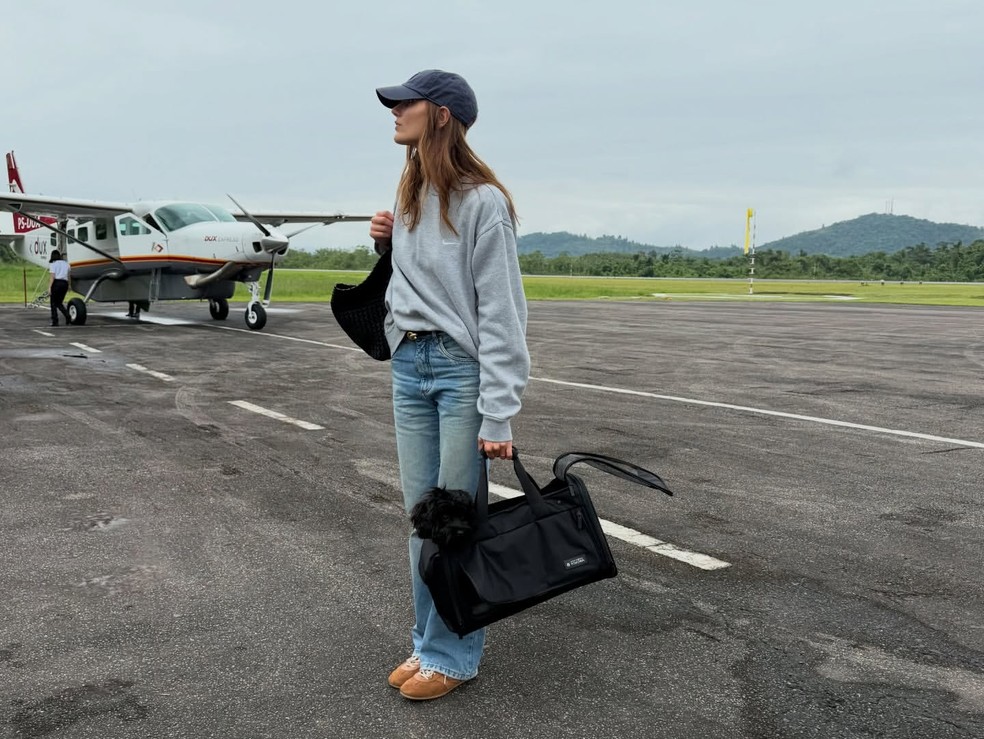 Após topless viralizar, Sasha Meneghel mostra novo ângulo de foto e ferve web — Foto: Reprodução/Instagram
