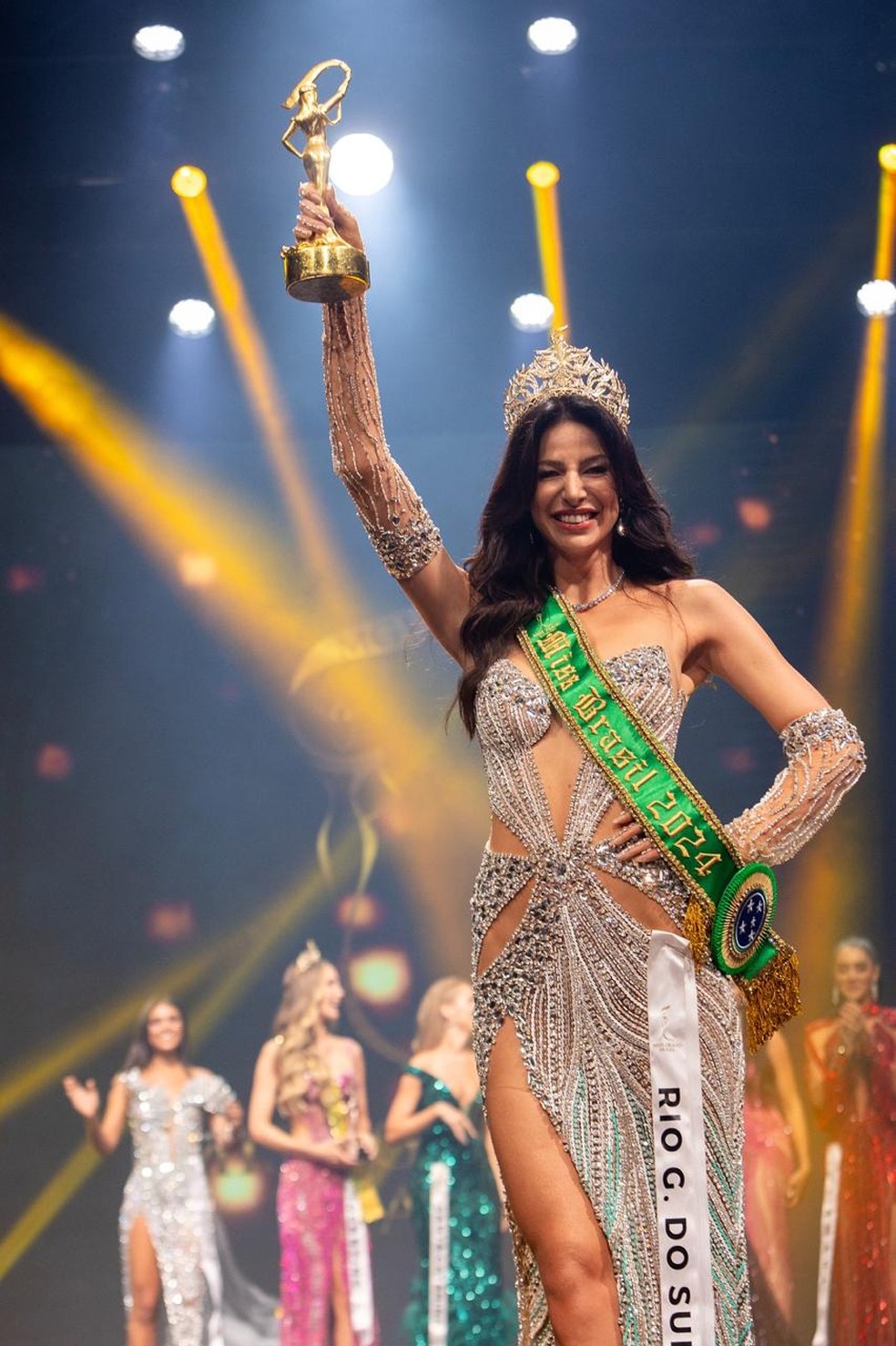 Talita Hartmann vence o Miss Grand Brasil 2024 — Foto: Fábio Nunes/Divulgação