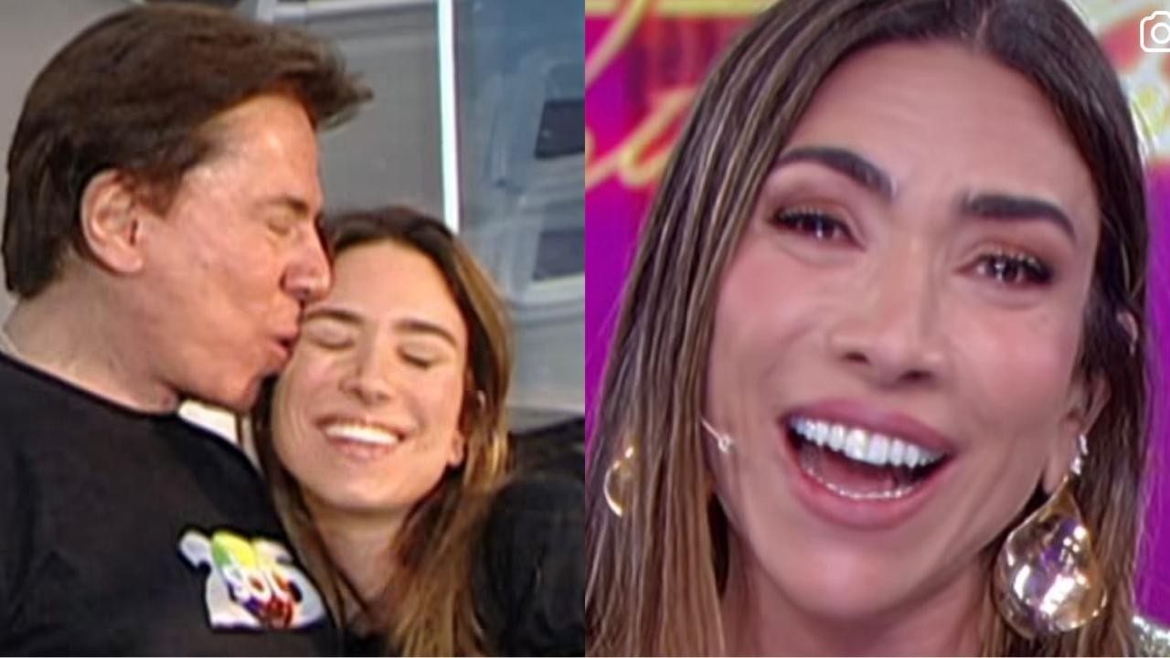 Patrícia Abravel se emociona ao rever momento em que foi escolhida por Silvio Santos para ser sua sucessora - QTU Questões do Universo
