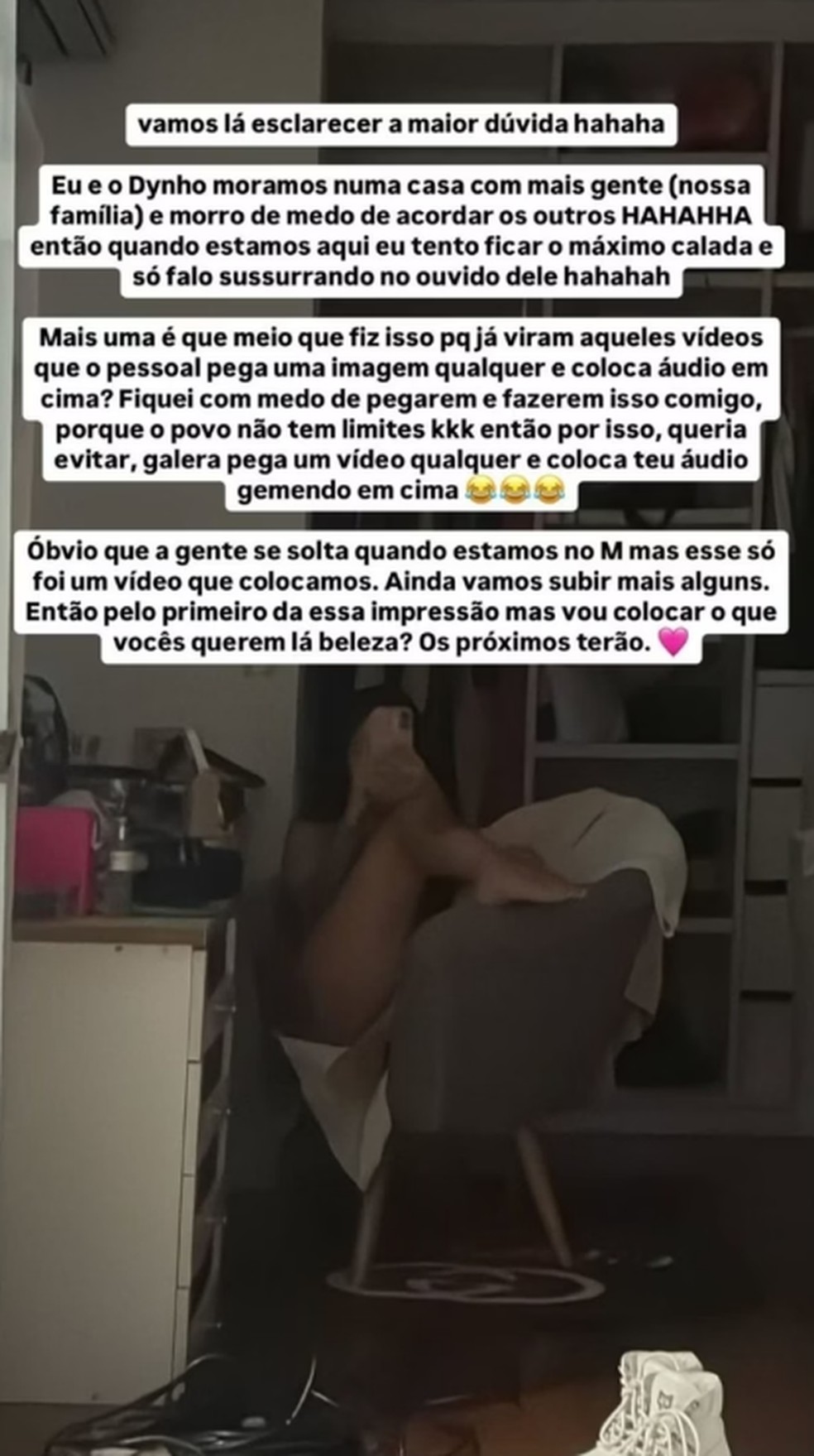 MC Mirella quebra silêncio após vídeo de sexo vazado e rebate críticas:  Fiquei com medo