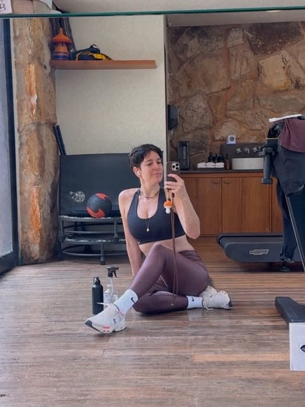 Natasha Dantas com William Bonner — Foto: Reprodução/Instagram