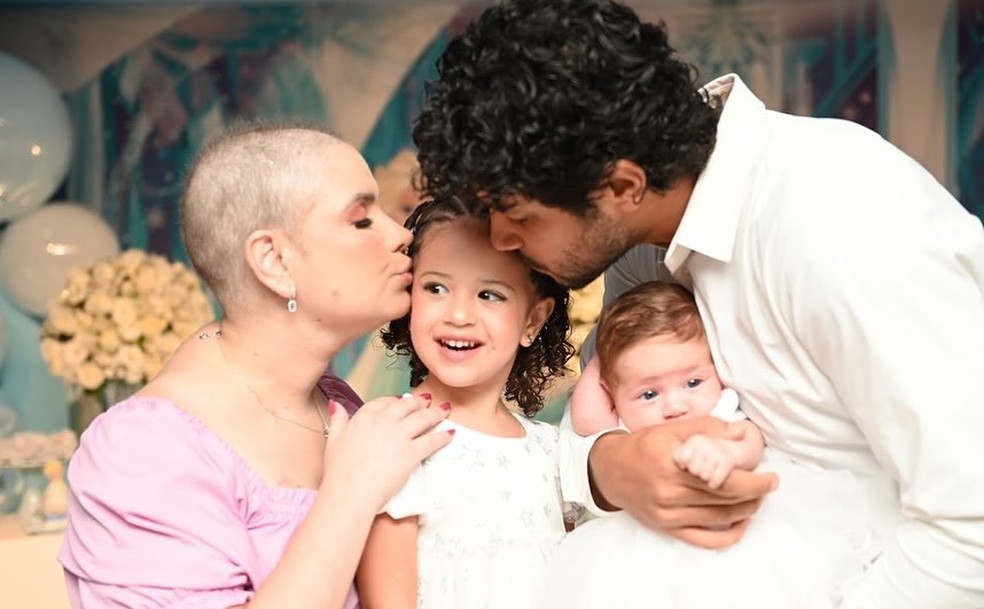 Tratando câncer, Camila Campos celebra os 3 anos da filha mais velha ...