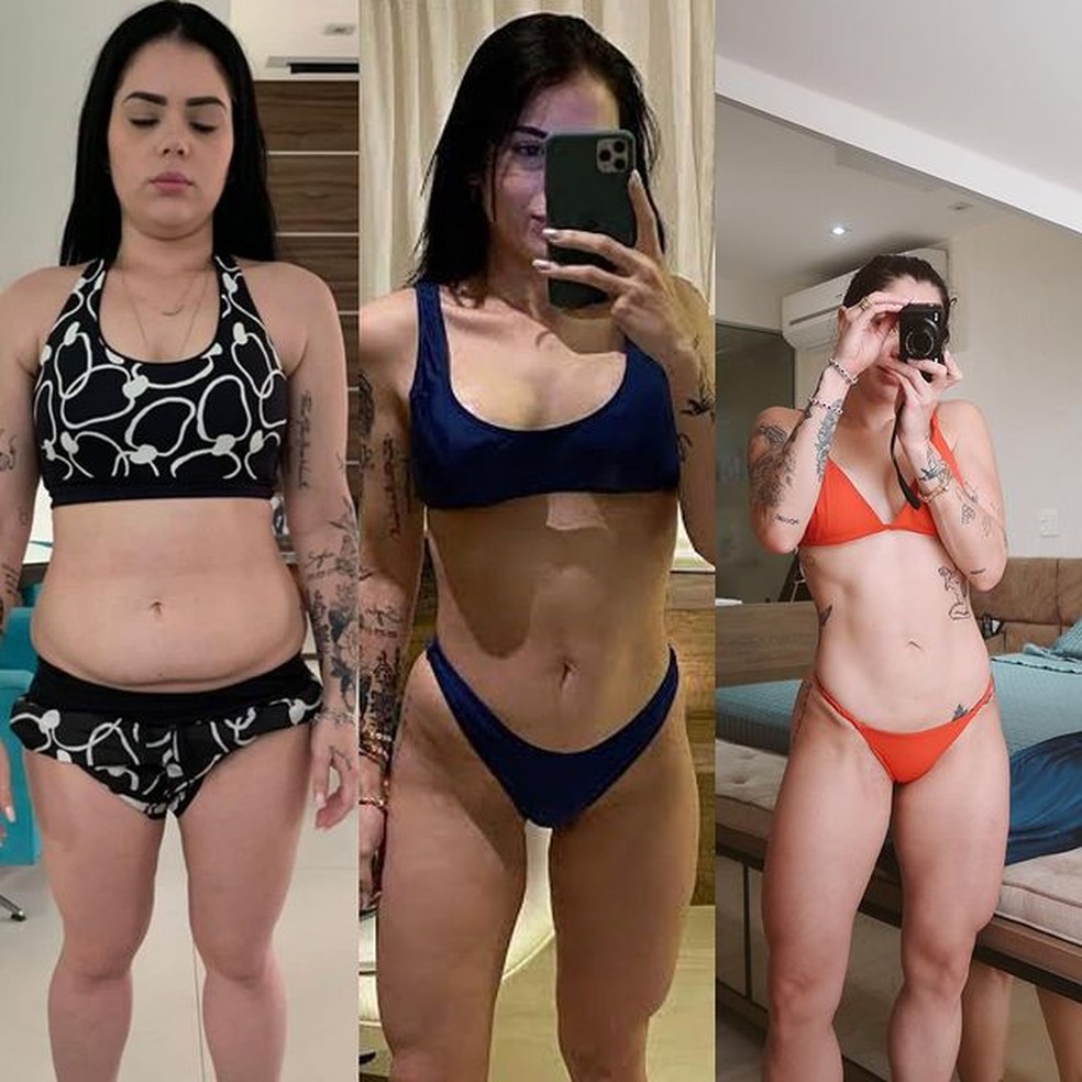 Thaís Vasconcellos mostra mudanças no corpo após processo de emagrecimento — Foto: Reprodução/Instagram