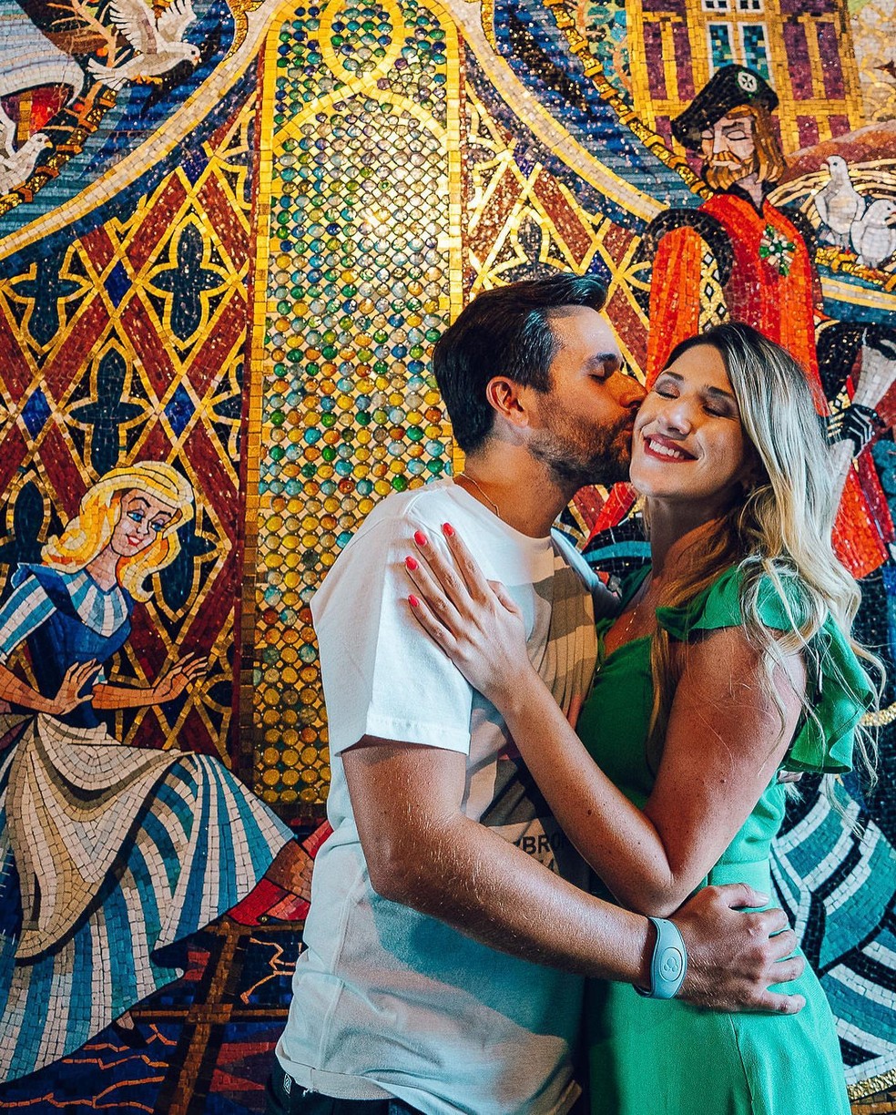 Dani Calabresa e o marido, Richard Neuman — Foto: Reprodução/Instagram