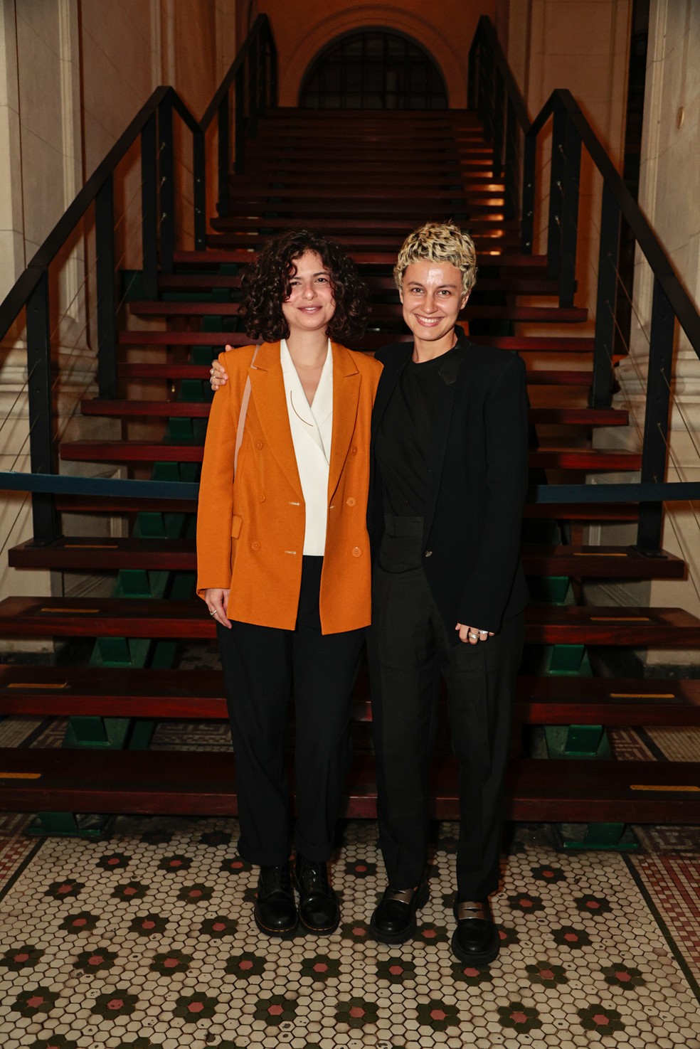 Julia Anquier e Maria Beraldo — Foto: Agnews/Van Campos