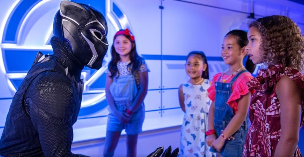 Disney Treasure: a Marvel Superhero Academy traz heróis como o Pantera Negra — Foto: Divulgação / Disney